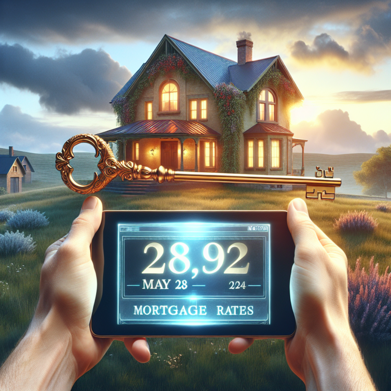“Unlock Your Dream Home: Latest Mortgage Rates Revealed on 28 May 2024!”