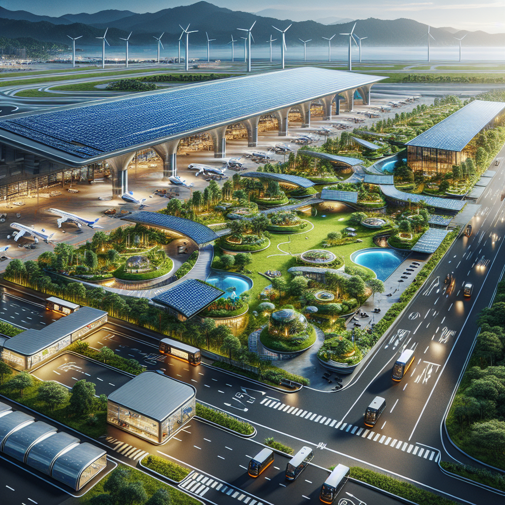 “Exciting Plans Unveiled for Europe’s First Net-Zero Airport Development at Ports”