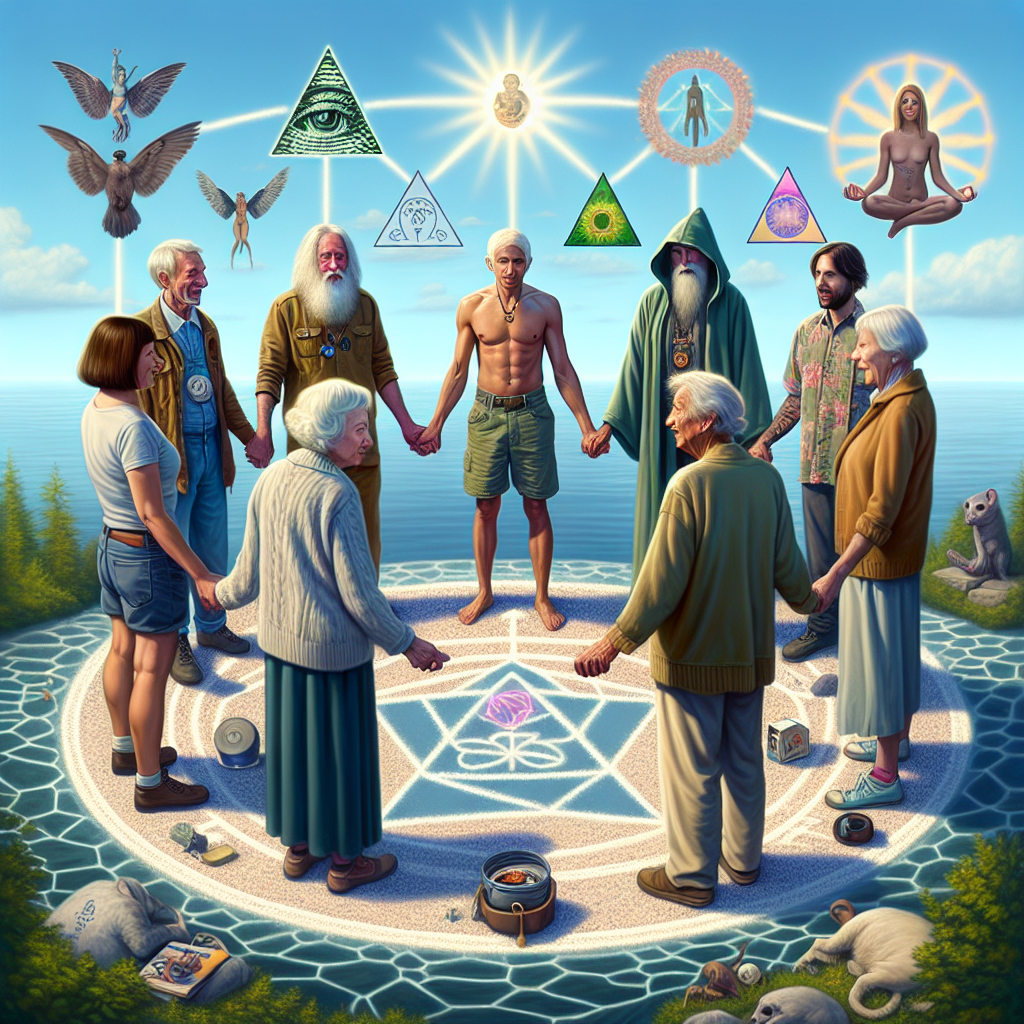 Unveiling the Surprising Connection Between QAnon Supporters, Butthole Sunners, and New Age Spiritualists