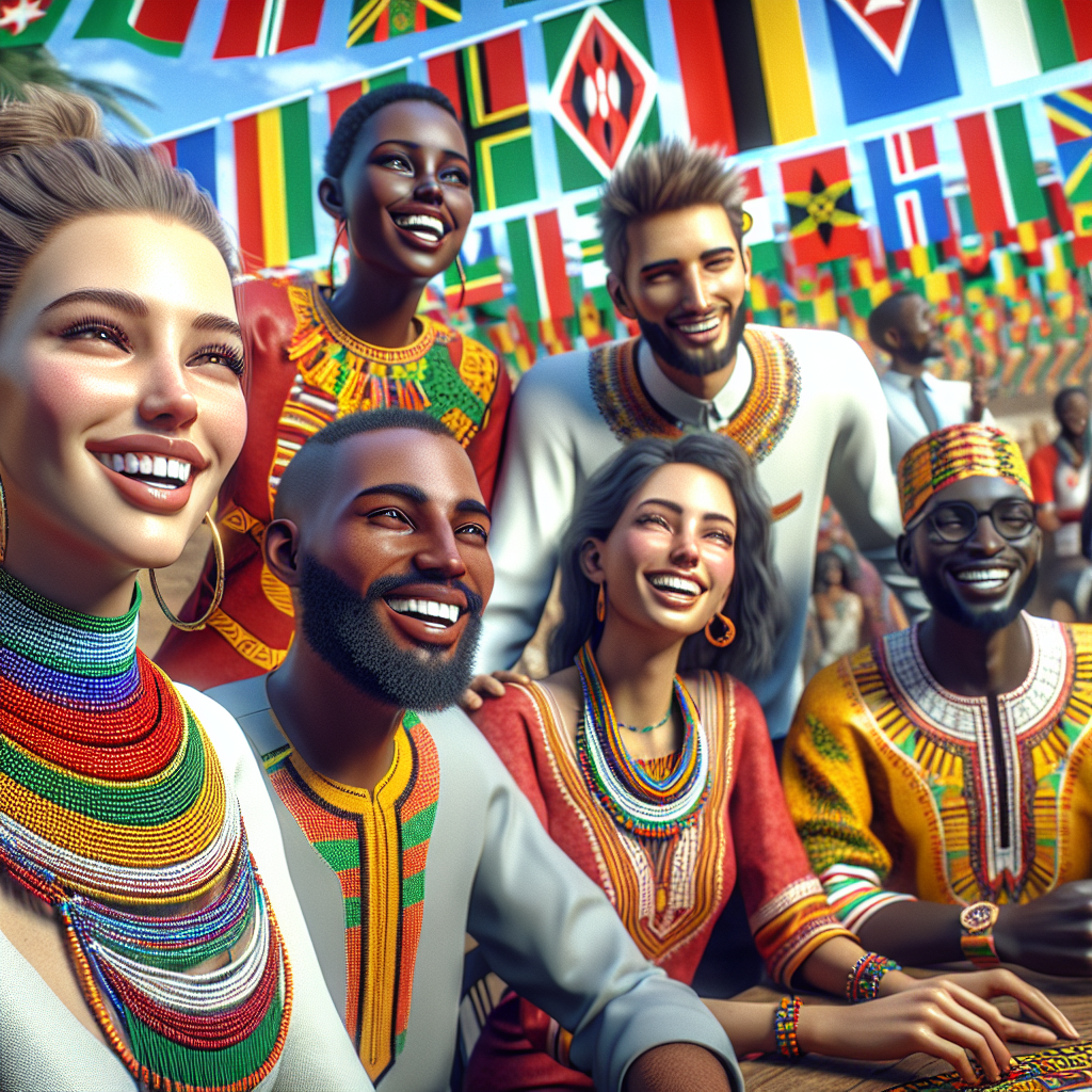 Colleagues at Standard Bank come together to celebrate Africa Day 2024