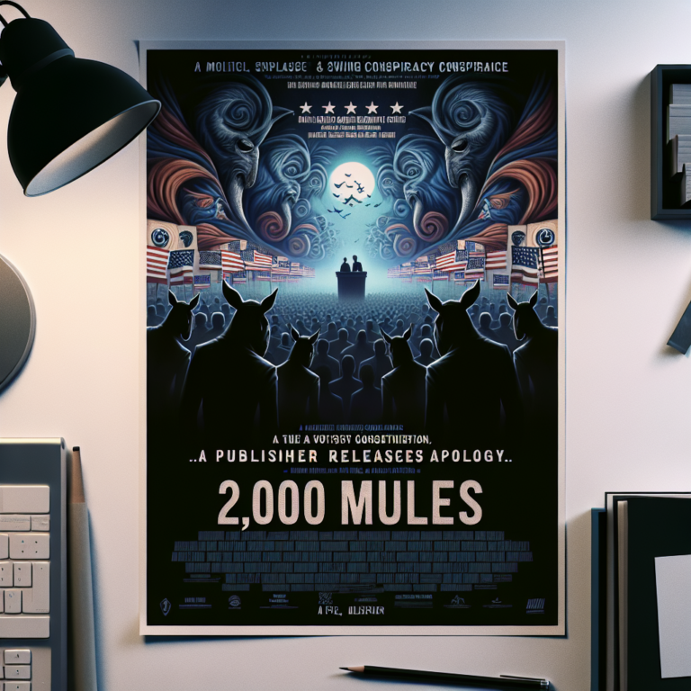 “Controversial Election Conspiracy Film ‘2,000 Mules’ Publisher Releases Apology”