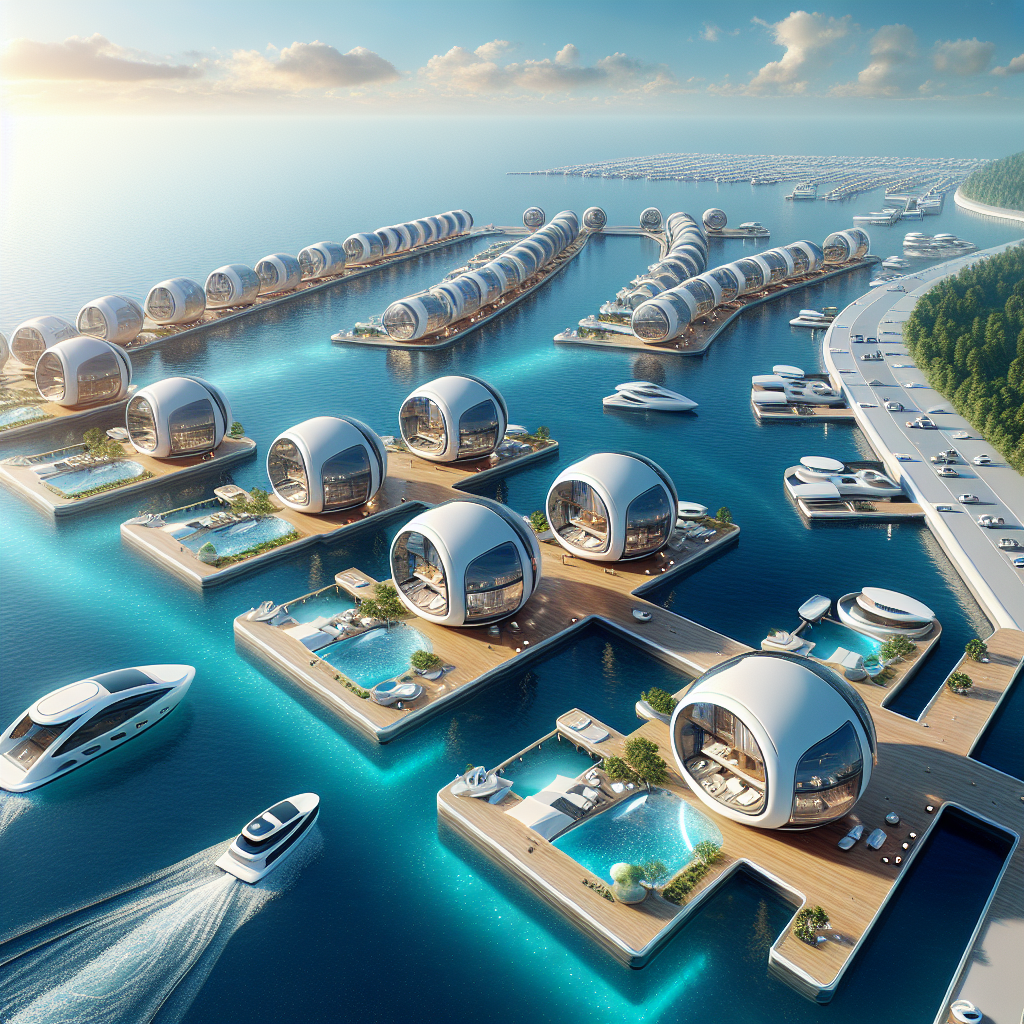“Exciting News: Jersey Marina to Welcome Eco-Friendly Floating Pods!”