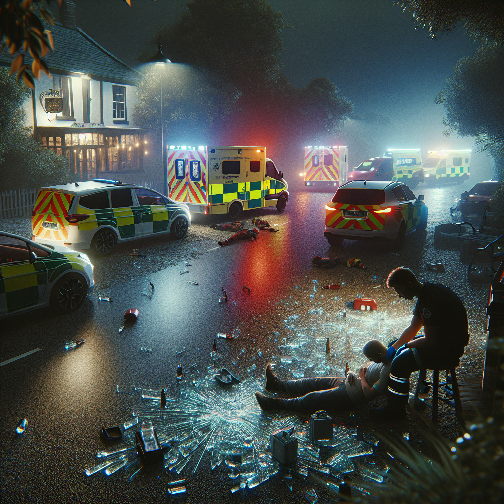 Shocking Incident: Glass Attack at Jersey Nightclub Leaves Victim Injured