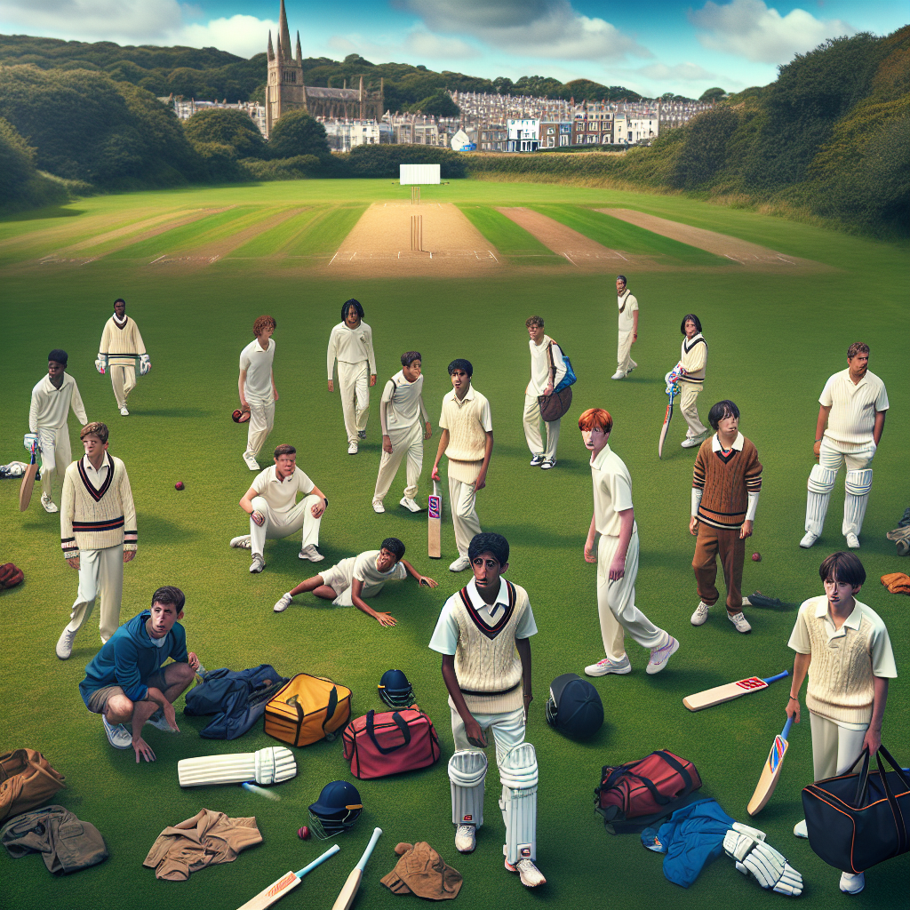 “Stranded Junior Cricket Teams in Jersey Need Urgent Assistance”