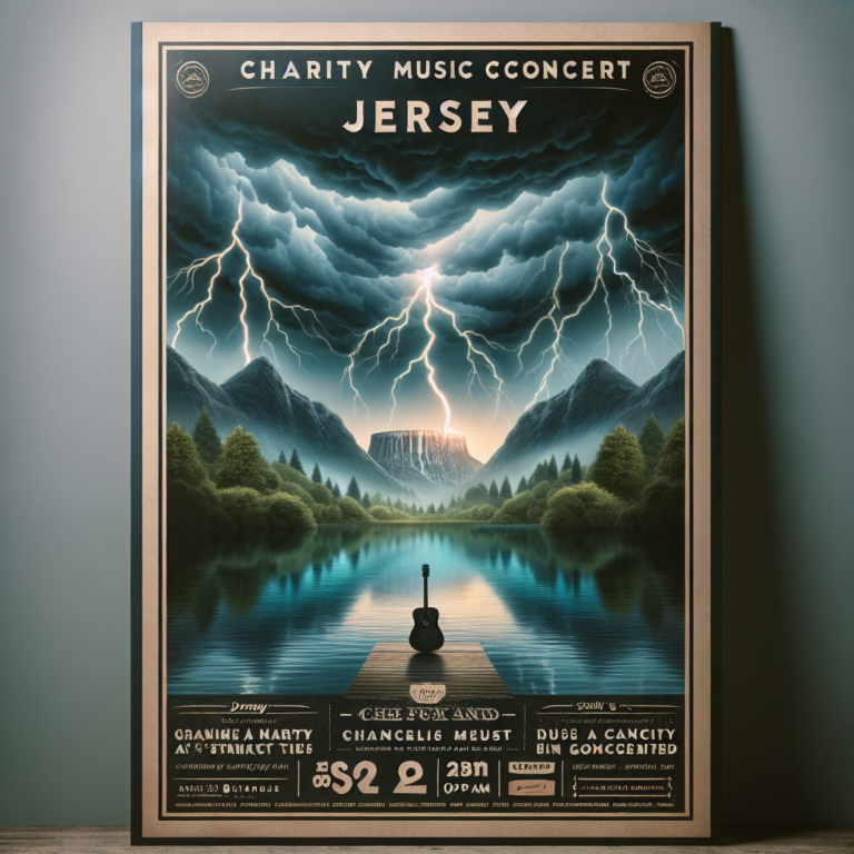 “Charity Concerts in Jersey Cancelled: Severe Weather Alert”