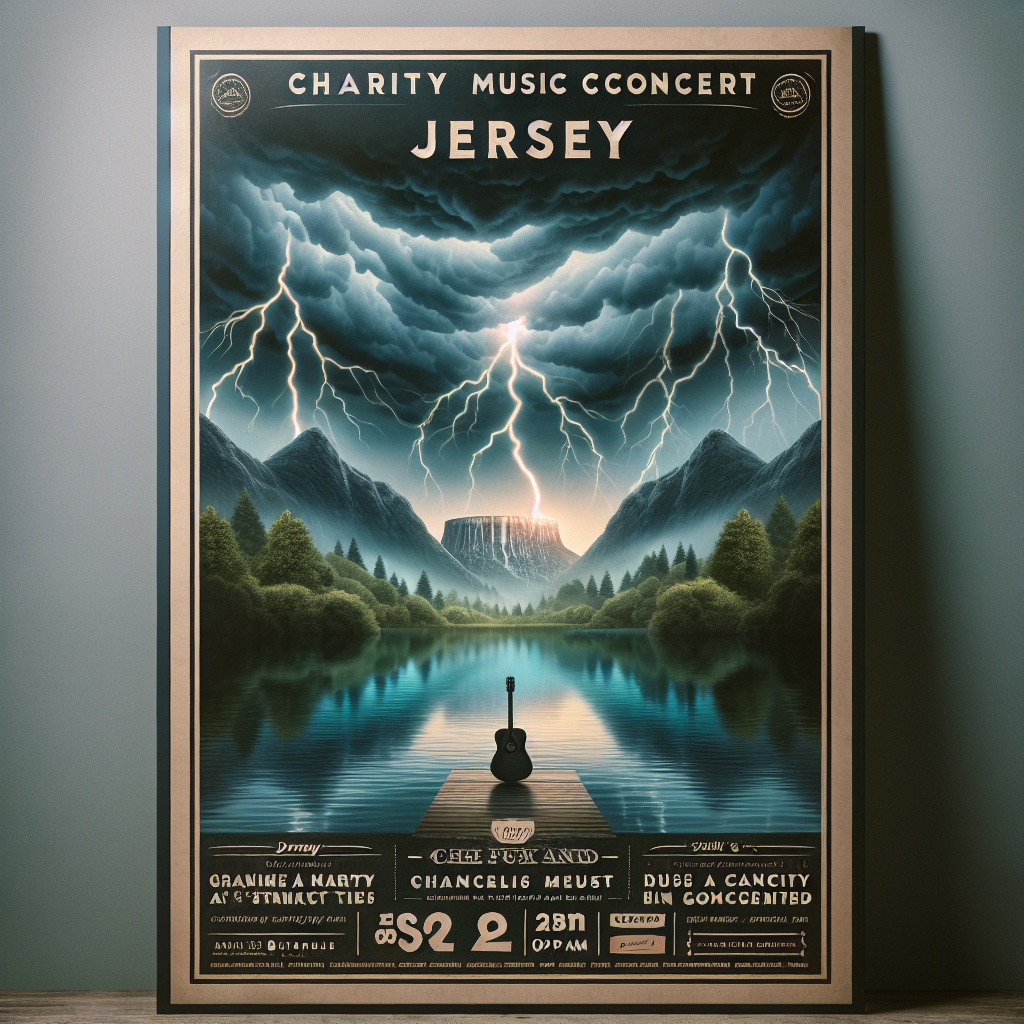 “Charity Concerts in Jersey Cancelled: Severe Weather Alert”