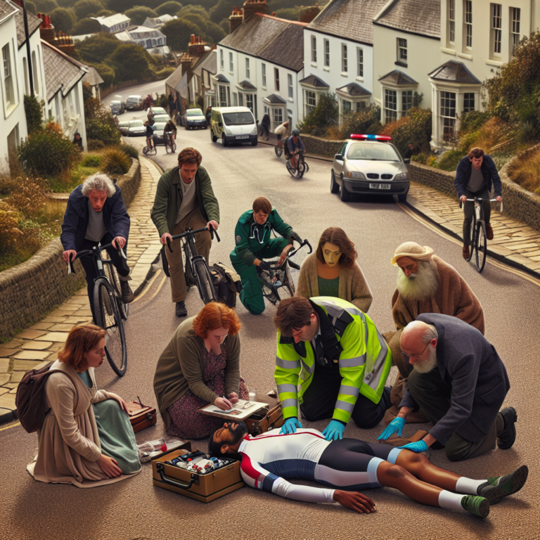 Cyclist hospitalized following accident on St Saviour’s Hill in Jersey