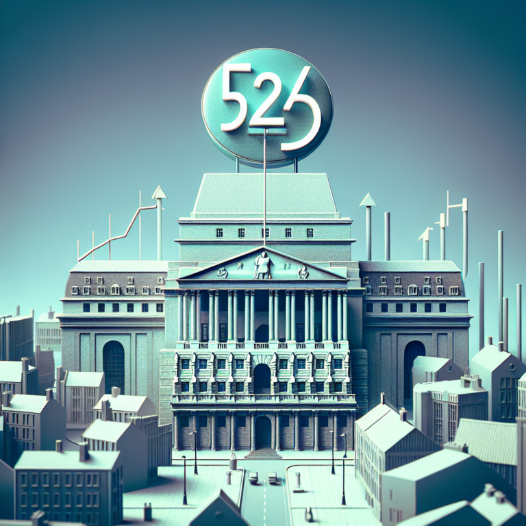“Bank of England to Maintain Interest Rates at 5.25% for Nearly a Year”