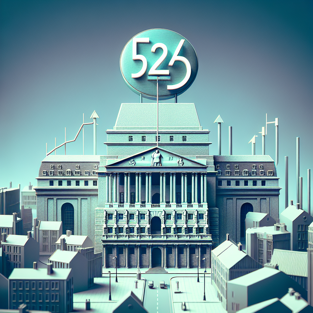 “Bank of England to Maintain Interest Rates at 5.25% for Nearly a Year”