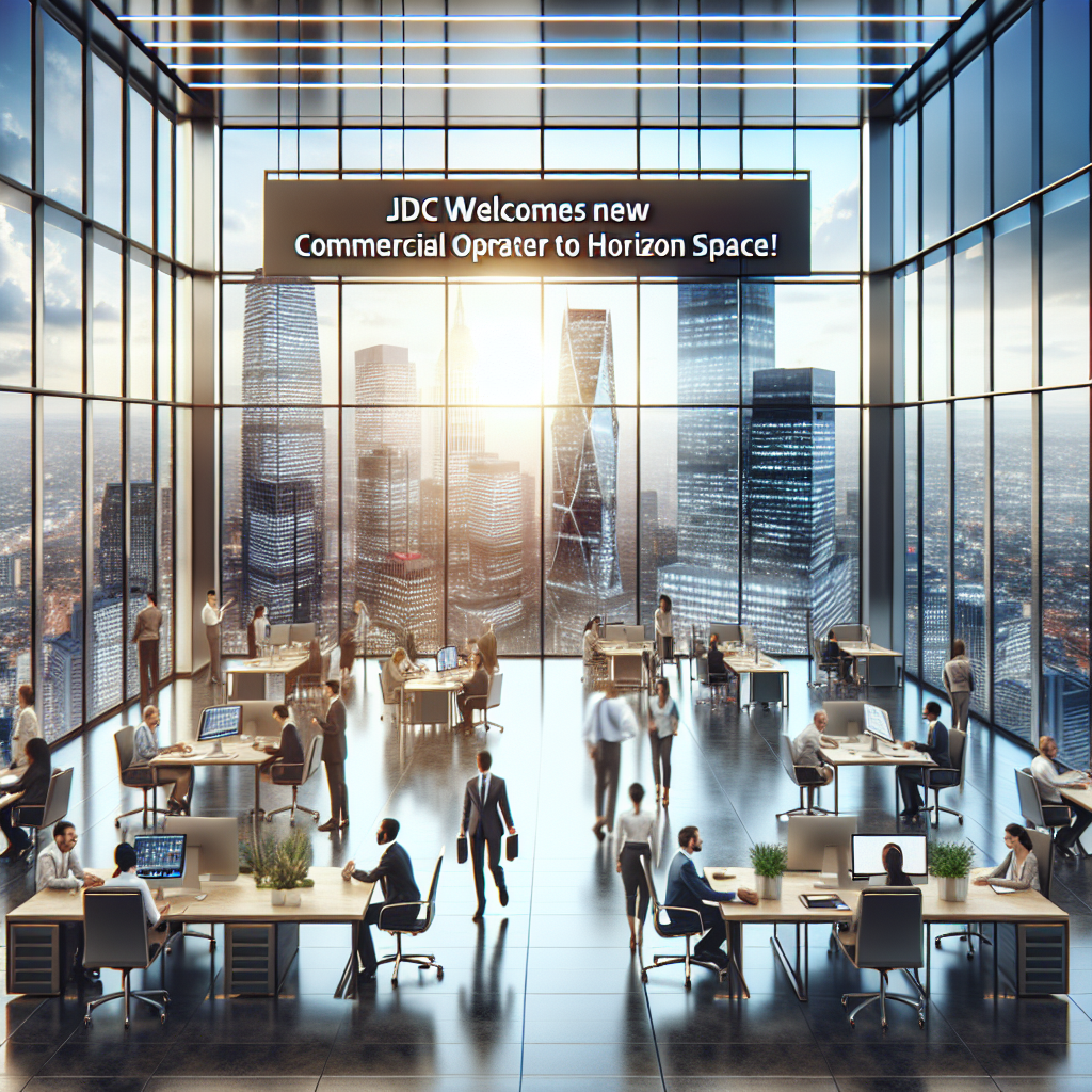 “Exciting News: JDC Welcomes New Commercial Operator to Horizon Space!”