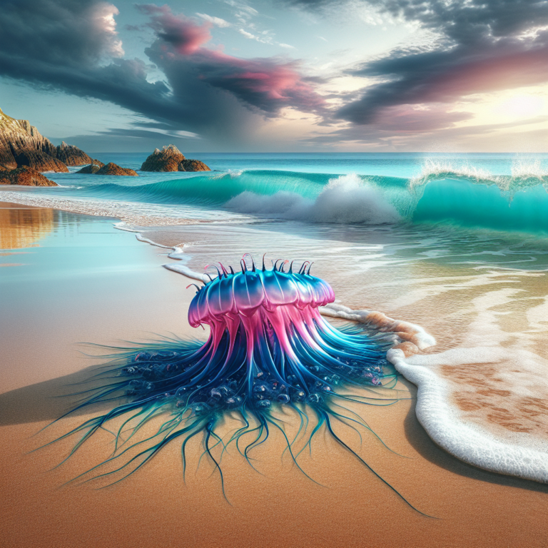 Rare Sighting of Portuguese Man o’ War on Jersey Shore Sparks Interest