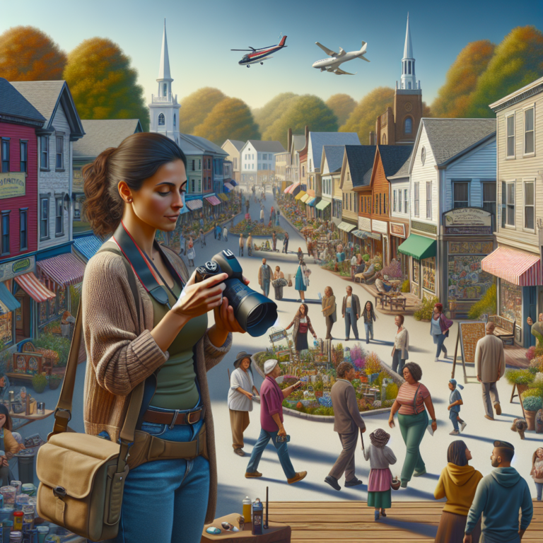 “Charitable Collaboration: Photographer Revitalizes Jersey Town with Local Organizations”