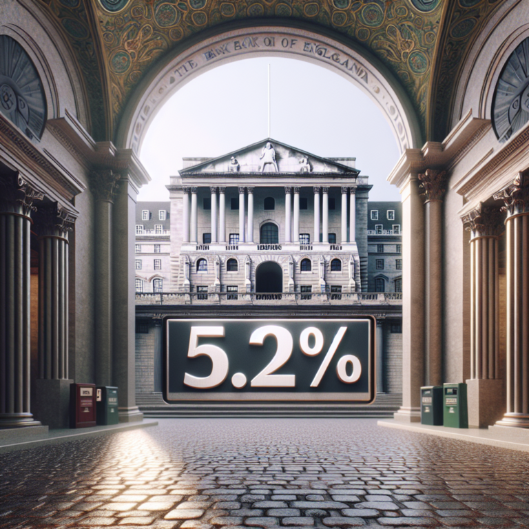 Breaking News: Bank of England Maintains Interest Rate at 5.25%