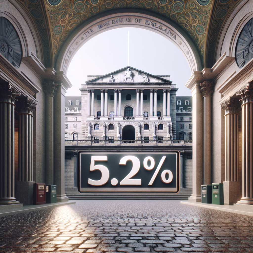 “Breaking News: Bank of England Maintains Interest Rate at 5.25%”