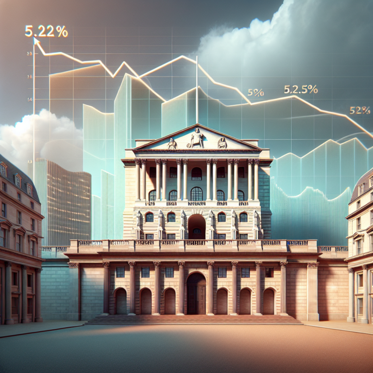 Bank of England Maintains Interest Rates at 5.25% Amid Decreasing Inflation Rates