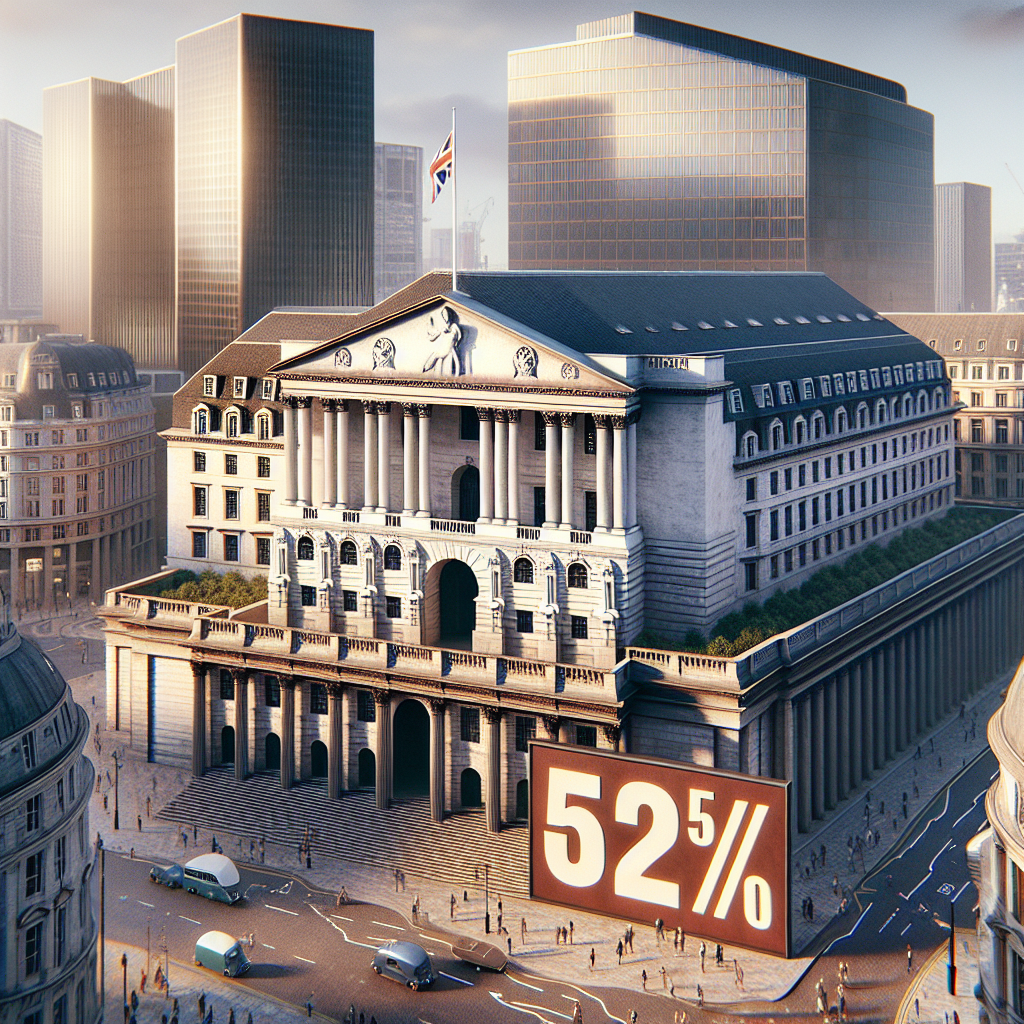 “Bank of England Holds Steady at 5.25% Interest Rate Amid Election Tension”