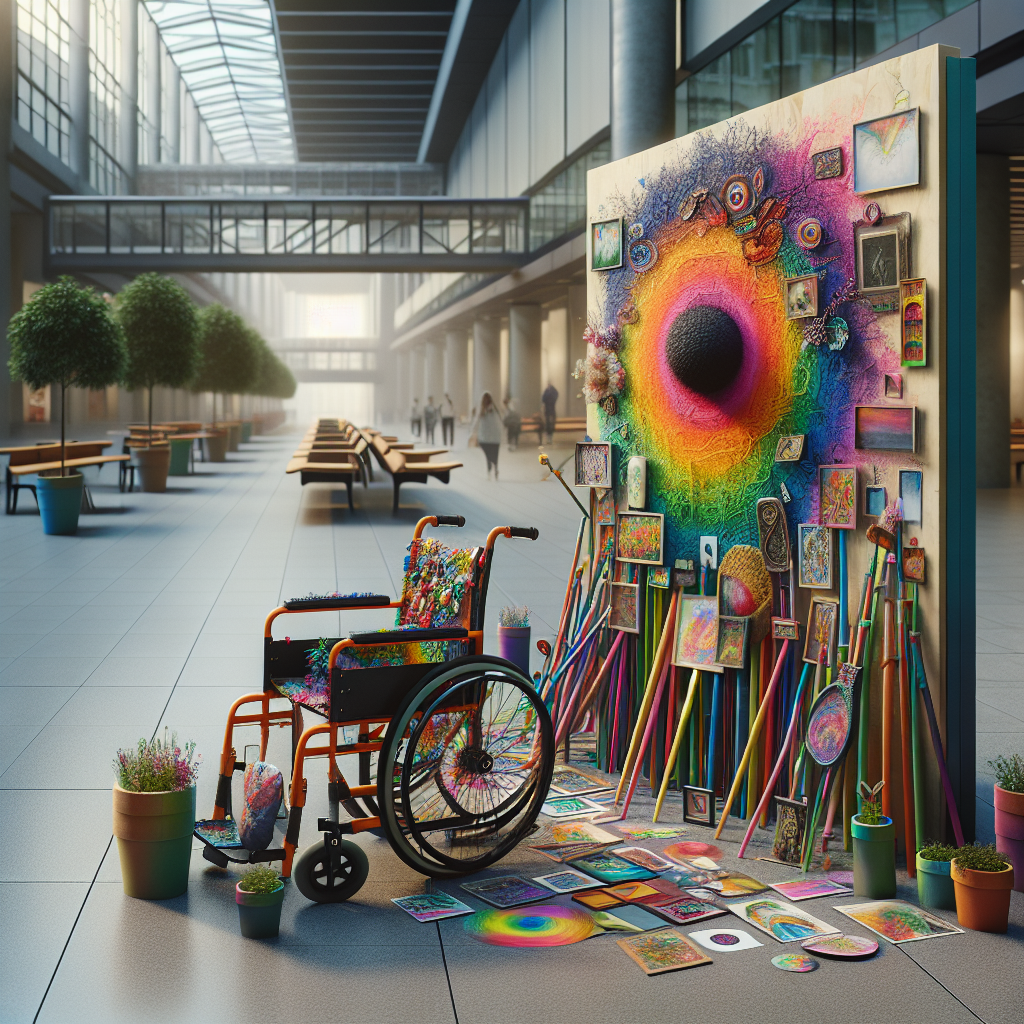 “Discover the Inspiring Wheelchair Art for Awareness Project by Jersey Cheshire Home”