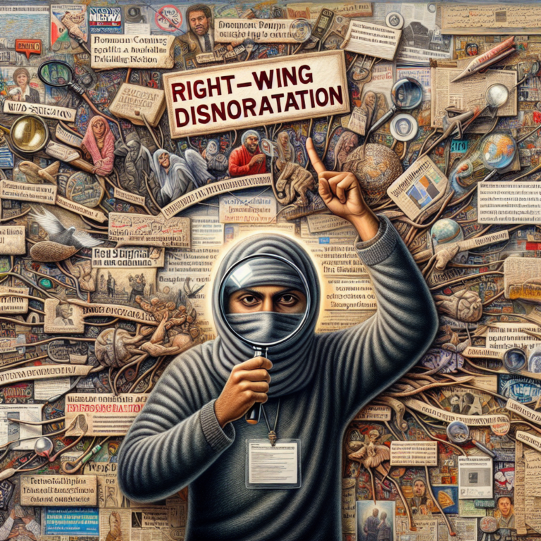 Uncovering the Role of Right-Wing Disinformation in Election Conspiracy Theories on PBS News Hour for Season 2024