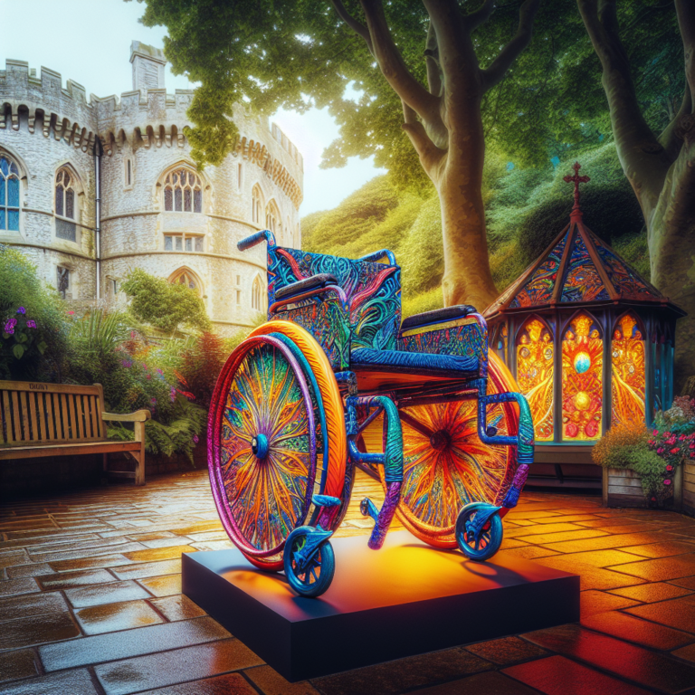 “Jersey Launches Inspiring Wheelchair Art Initiative to Raise Awareness”