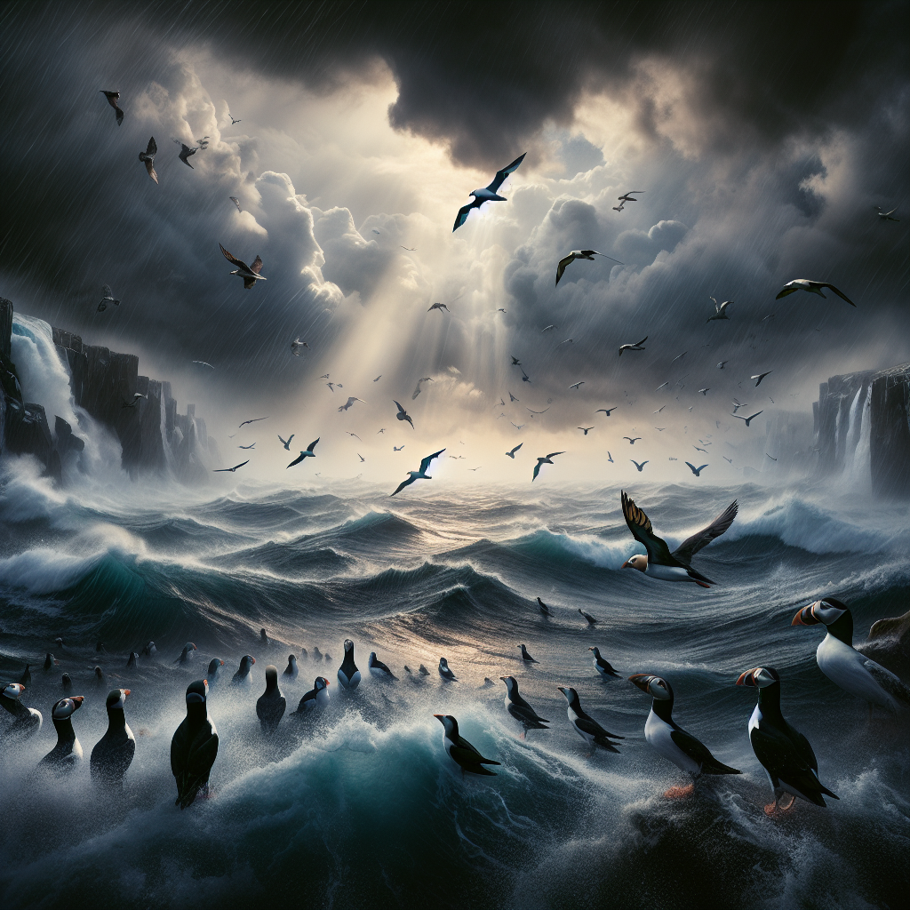 “Jersey’s Seabird Wrecks Surge Amid Rising Winter Storms”