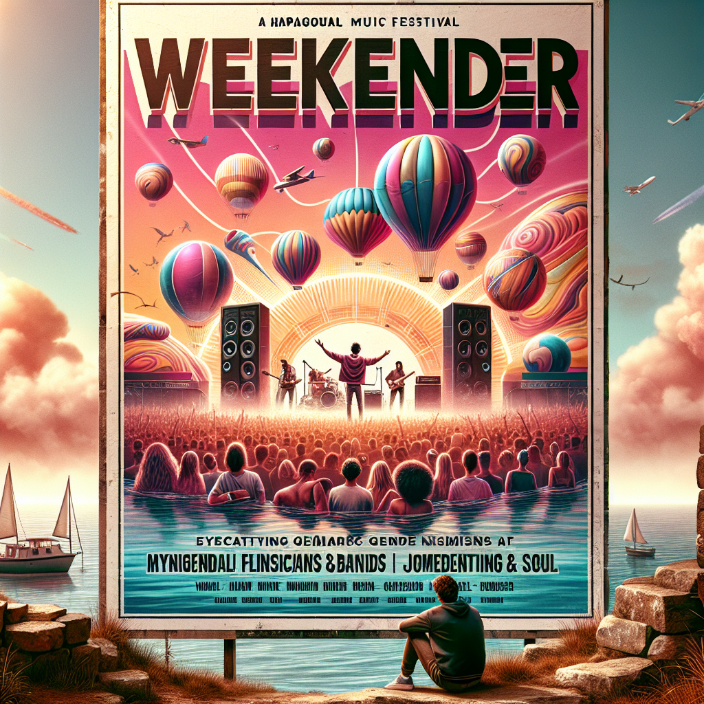 Get ready for an epic weekend at Jersey’s Weekender festival with this star-studded line-up!