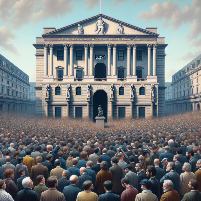 “Bank of England Maintains Interest Rates at 5.25% in Tightly Contested Decision”