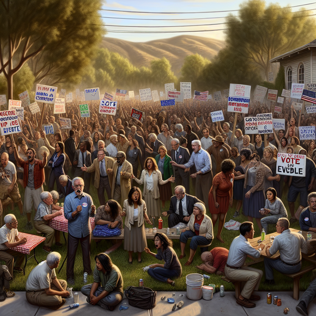“Discover the Impact of Election Fights on a Divided California Community”