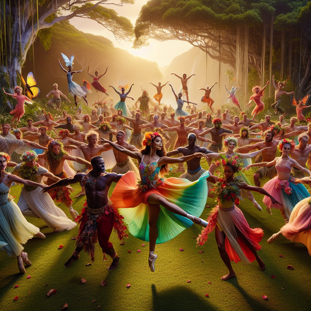 “Experience the Magic: Islanders Join Forces with Jersey Ballet Pros for Park Dance Performance!”