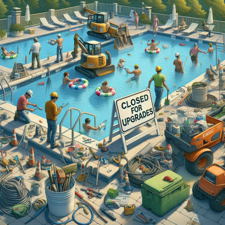 “Top Swimming Pools Set to Close for Upgrades and Enhancements”
