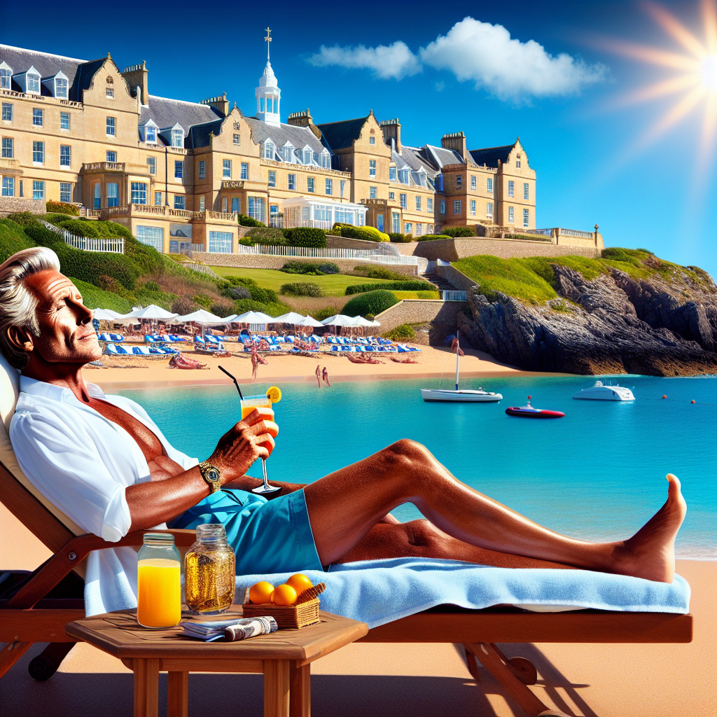 “Exclusive: Sir Cliff Richard’s Dreamy Summer Getaway in Jersey Revealed!”