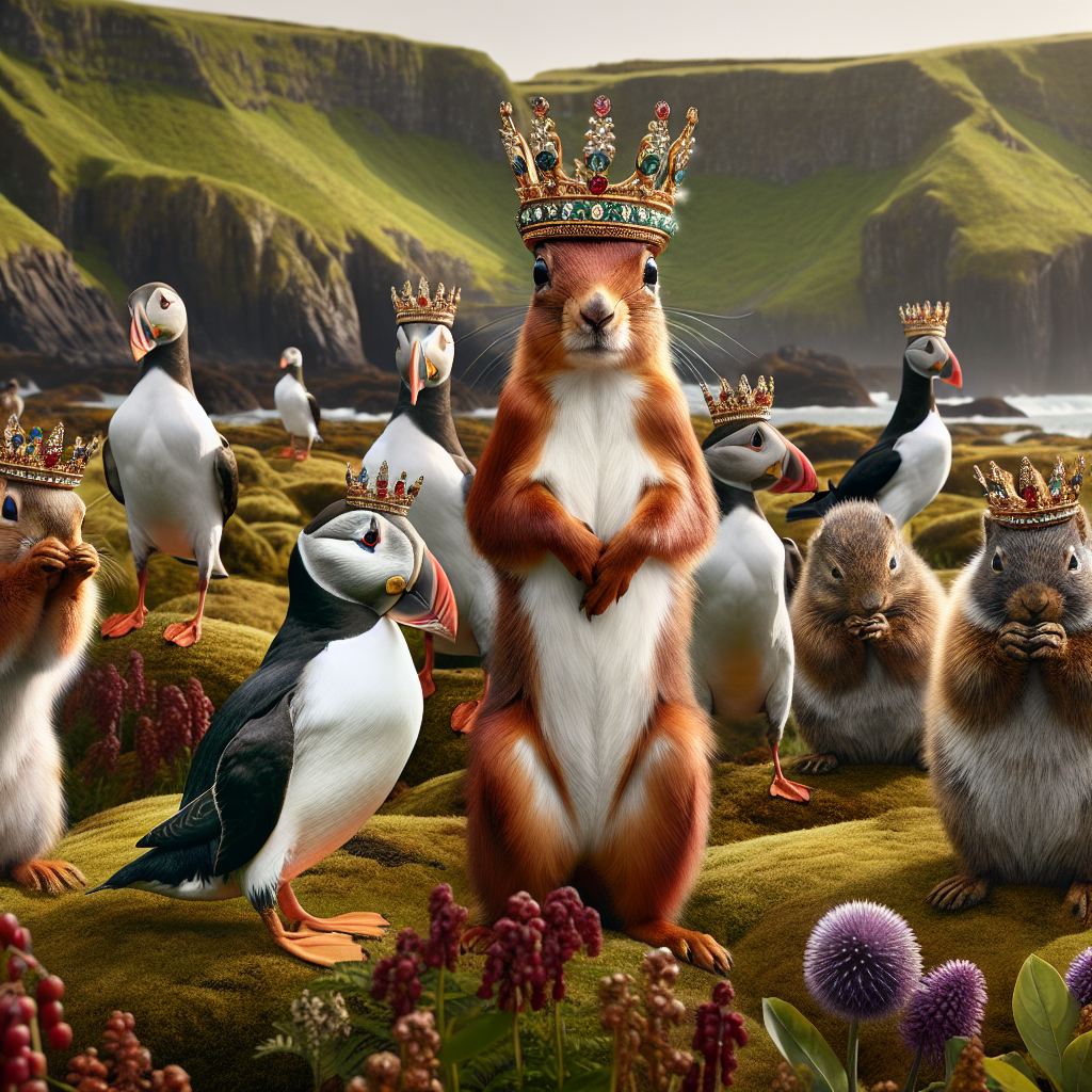 “Exciting Wildlife Preparations in Jersey for Royal Visit!”