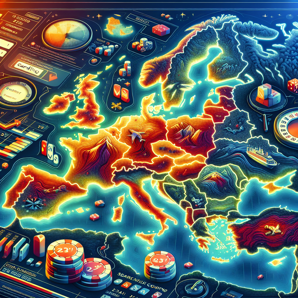 “Discover Which European Country Ranks Second for Searching Gambling Terms!”