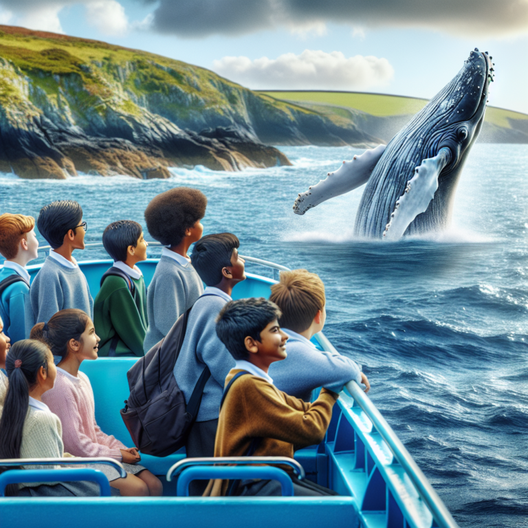 Incredible Footage: Jersey Schoolchildren Encounter Majestic Humpback Whale on Sark Excursion