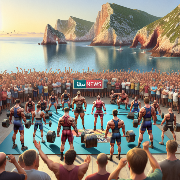 “Channel Islands Deadlifting Championships Debut in Jersey – Catch the Exciting Highlights on ITV News!”