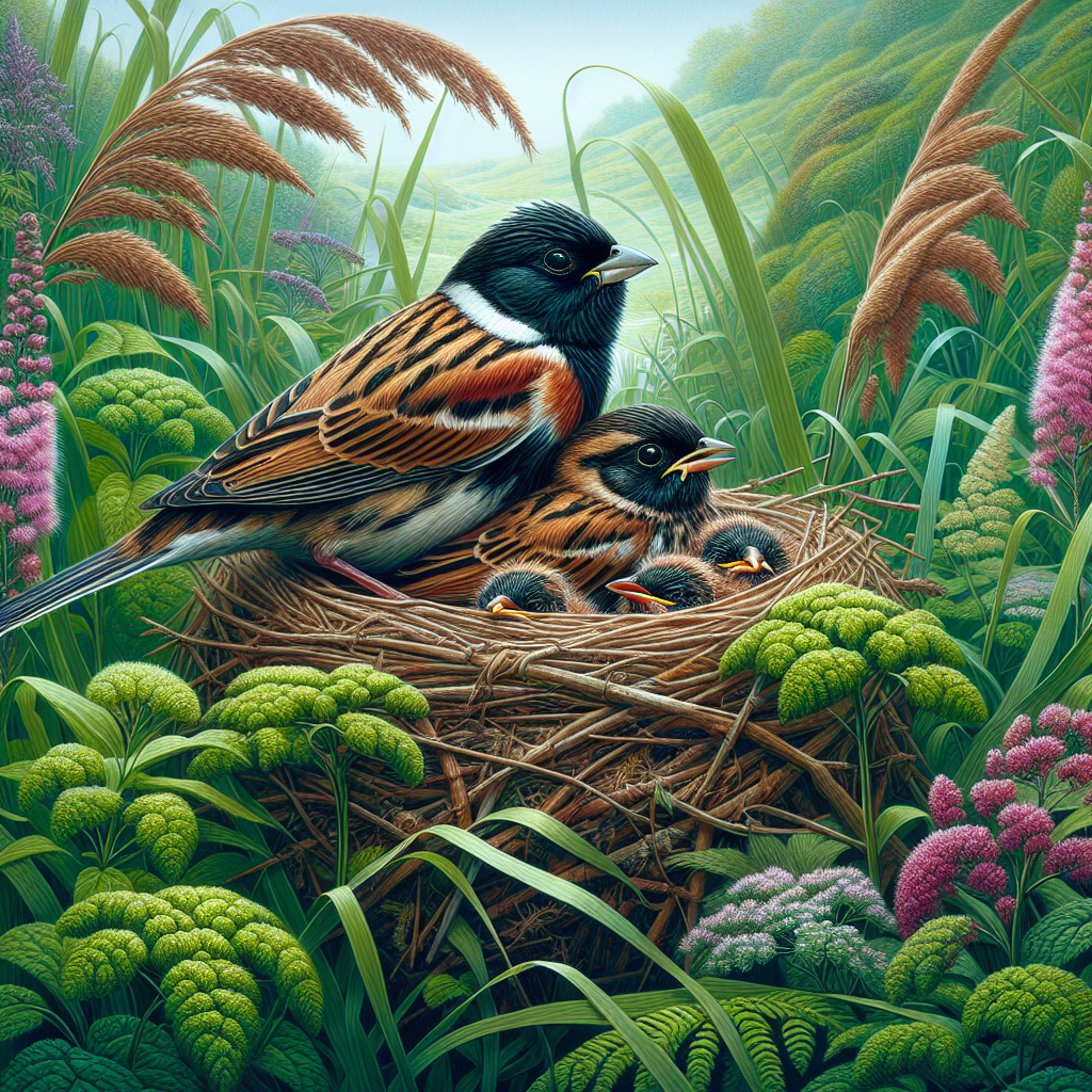 “Rare Event: Reed Buntings Successfully Breed in Jersey After 27-Year Absence!”