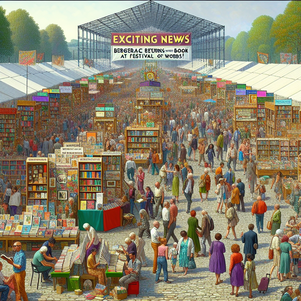 “Exciting News: Bergerac Returns with a New Book at Festival of Words!”