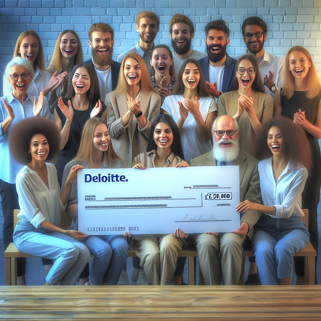 “Deloitte Staff’s Generosity Shines Through with £3,000 Donation to The Children’s Centre”