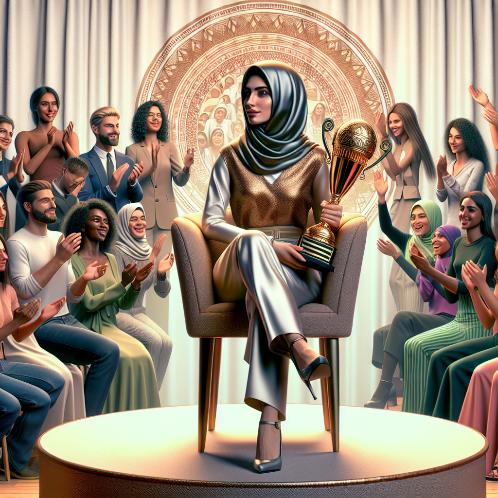 “Jersey WI Chair Receives Prestigious Inspirational Woman Award”