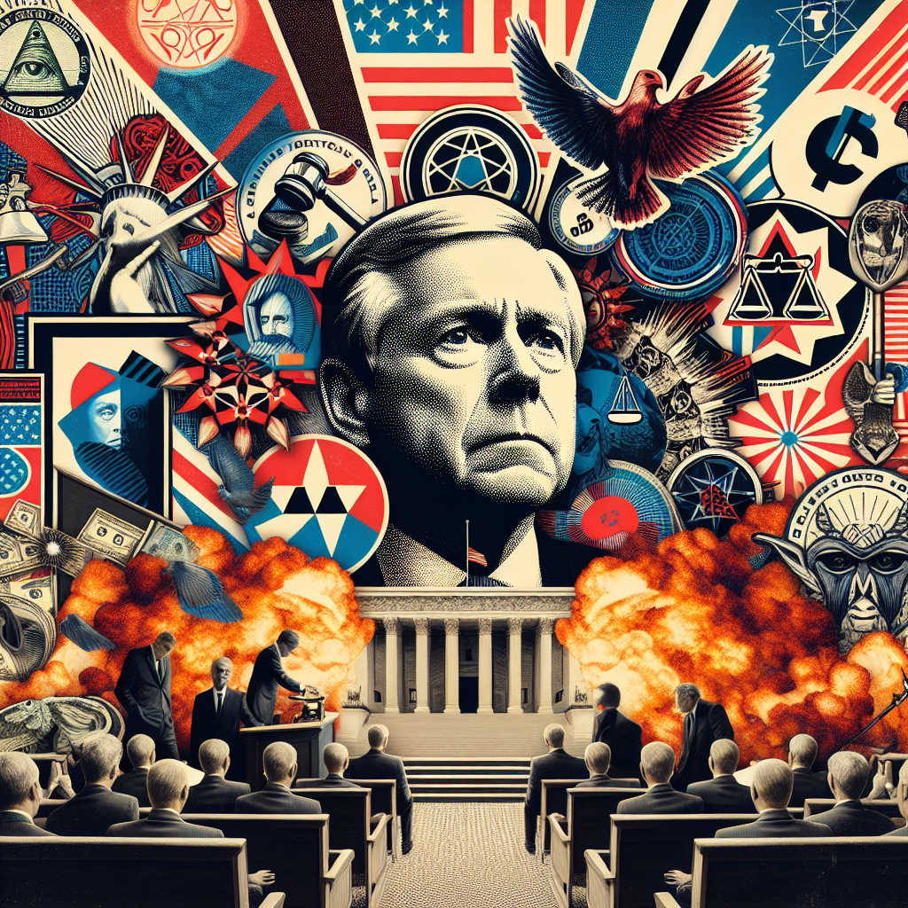 Trump’s Wild Moves as Biden Struggled: QAnon Memes, Explosive Language, and Tribunals