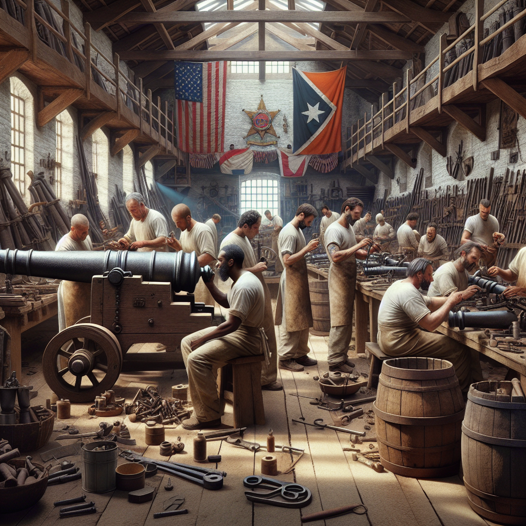 “Prisoners in Jersey assist in refurbishing cannons for upcoming Royal visit”