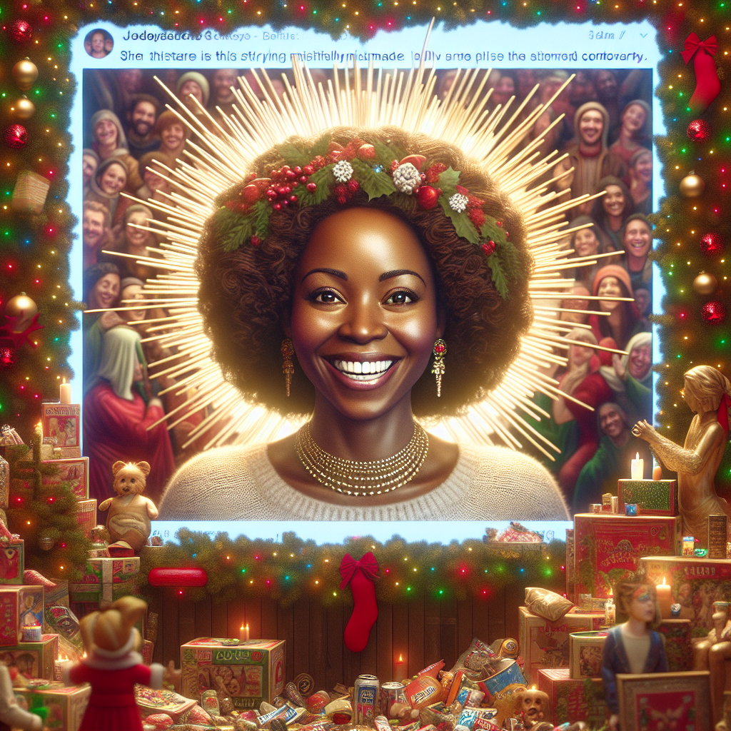 Michelle Obama’s Christmas Photo Sparks Outrage with False Conspiracy Theory