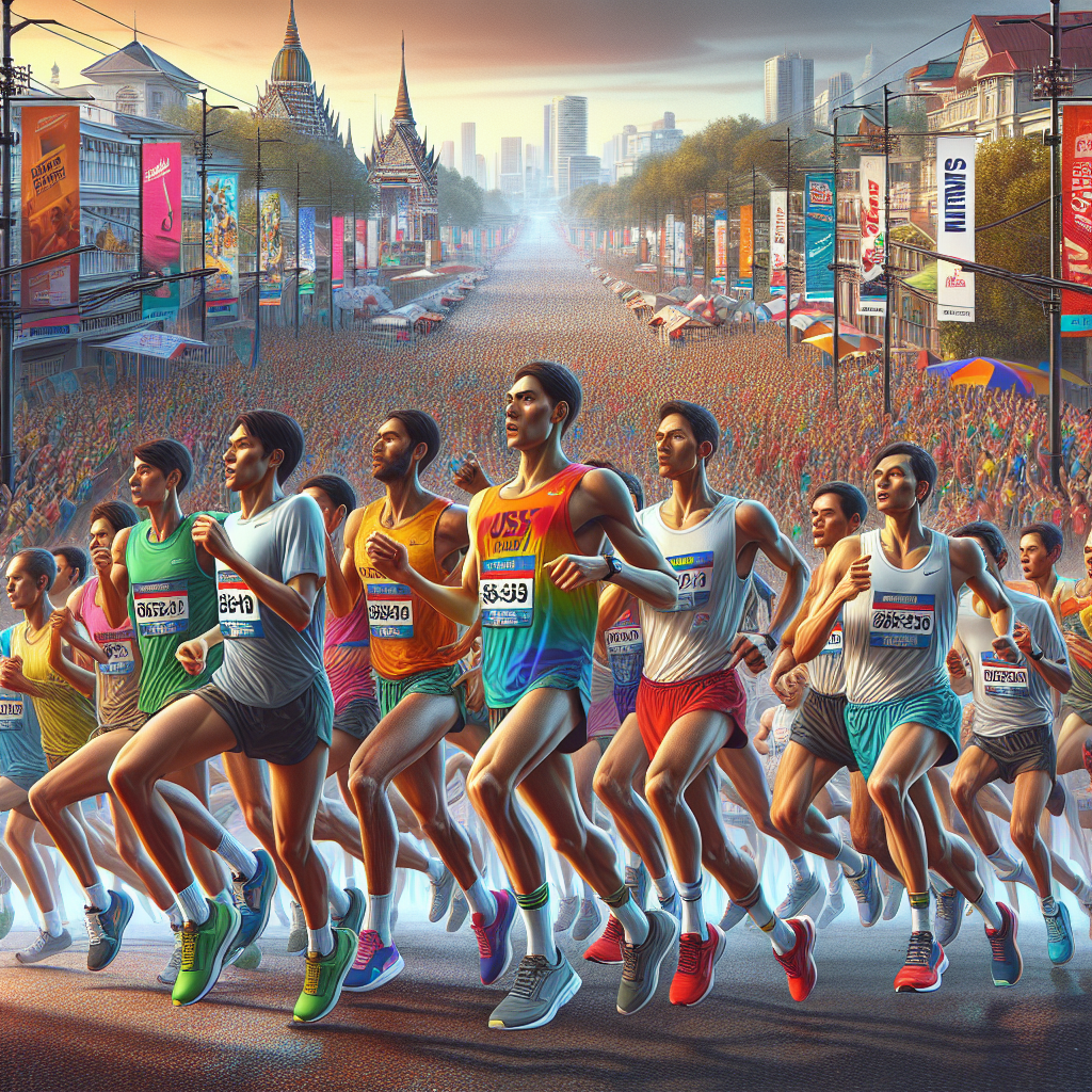 “Get Ready for an Epic Race: Runners Gear Up for the 2024 Standard Chartered Jersey Marathon!”