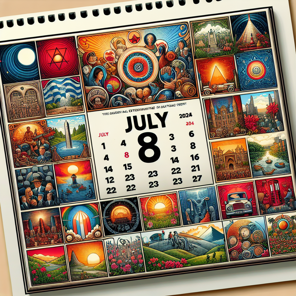 “Discover the Exciting Events of July 8, 2024 in History!”