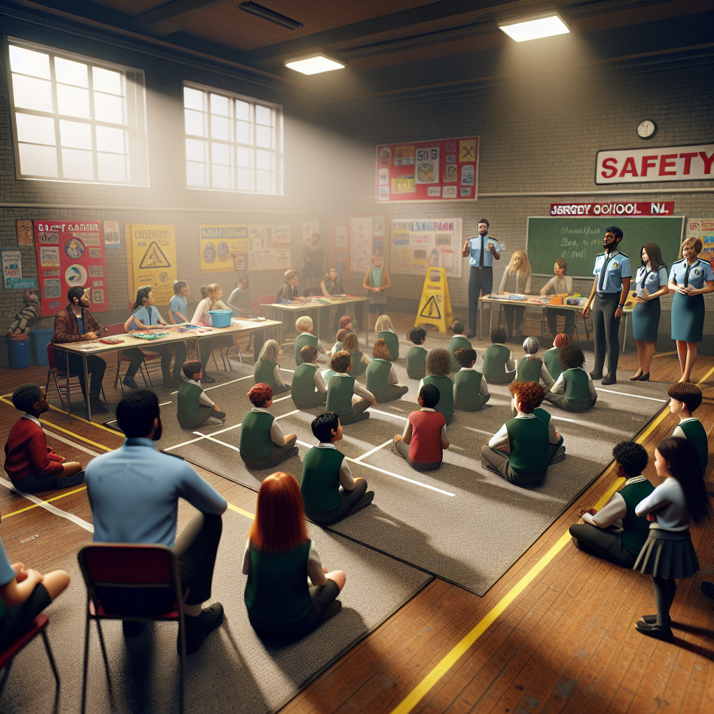 “Empowering Jersey School Children with Essential Safety Tips at Special Event”