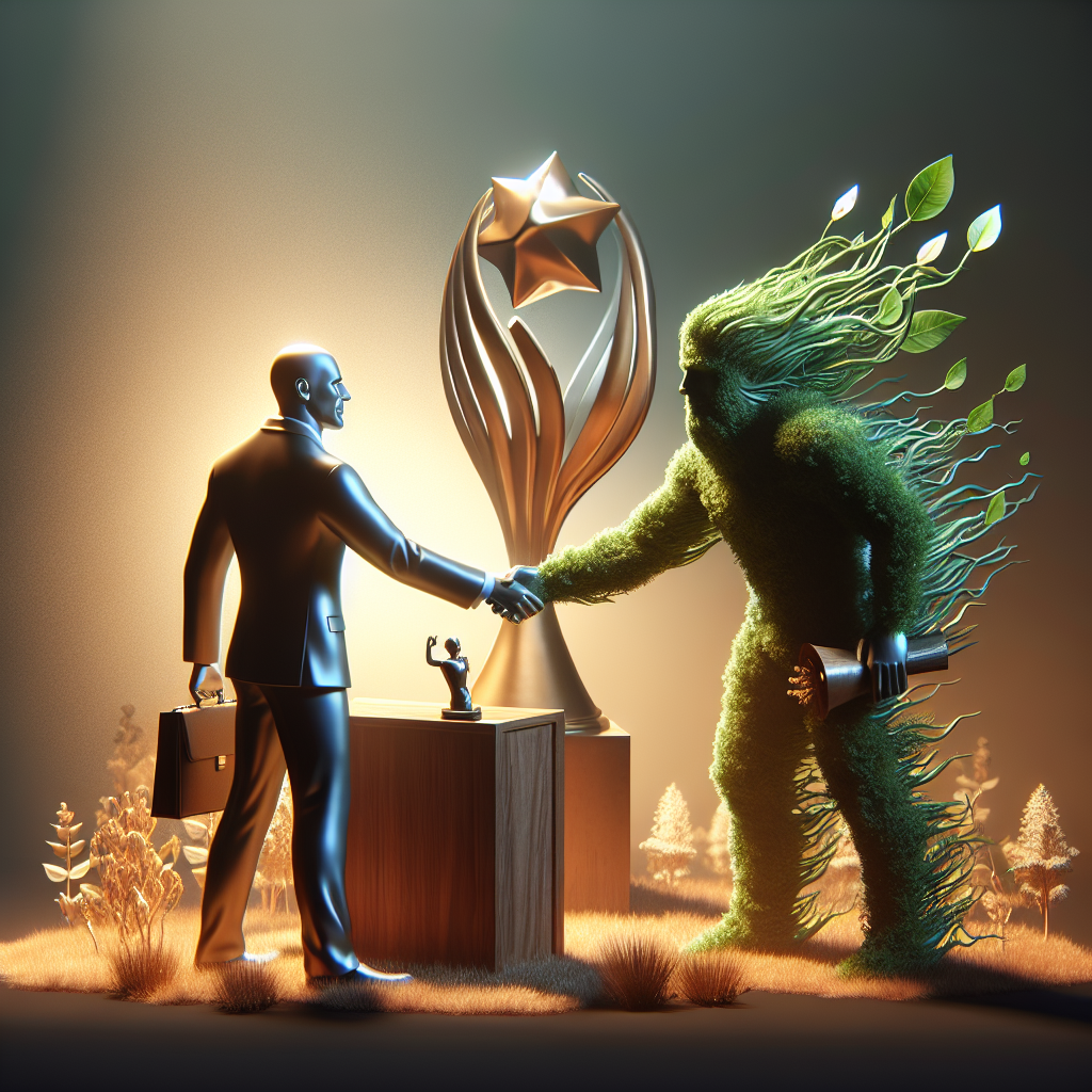 “Exciting Collaboration: Chamber Teams Up with Little Green Energy Company for Prestigious Business Award”