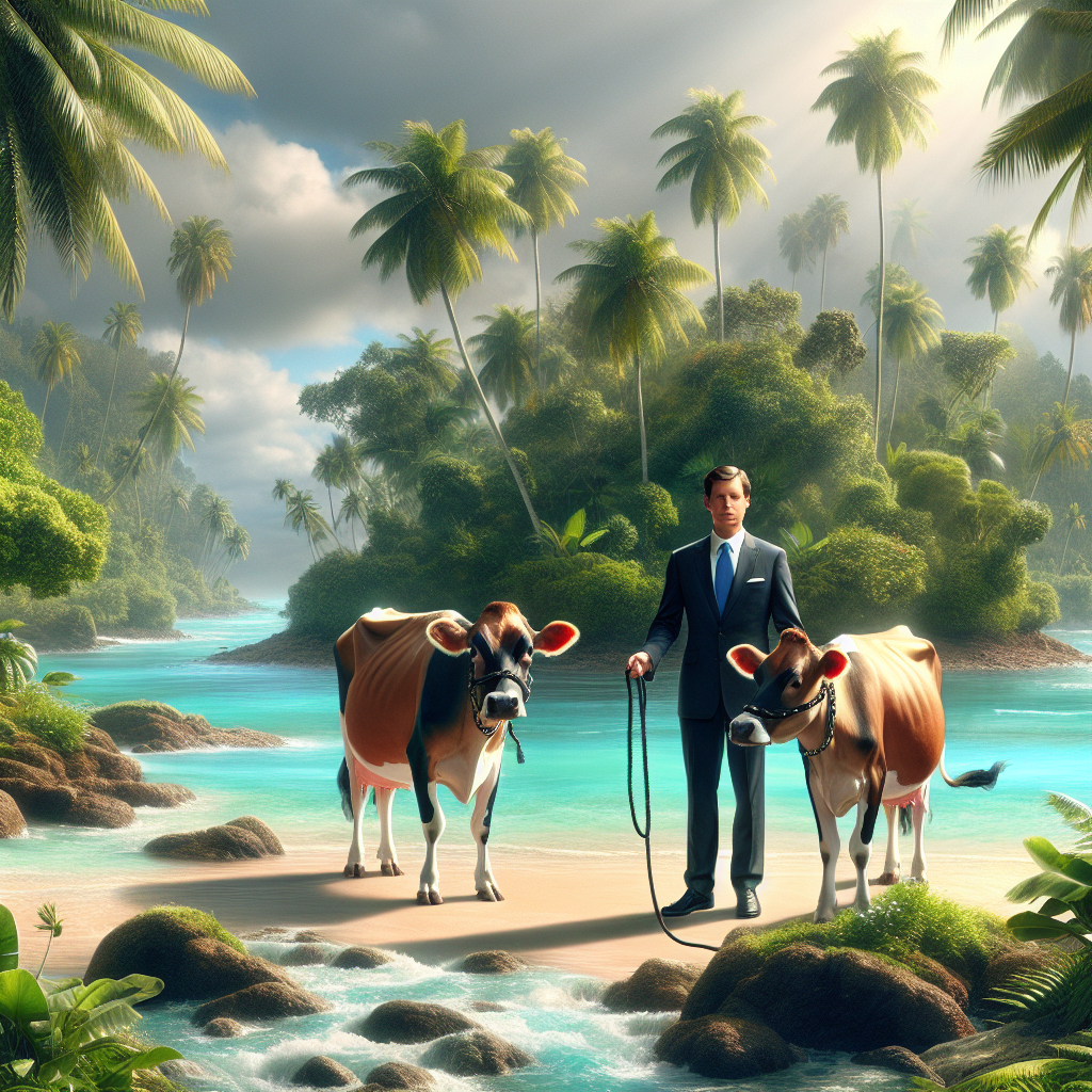“Exciting News: King to Receive Jersey Heifers as Gifts During Island Visit!”
