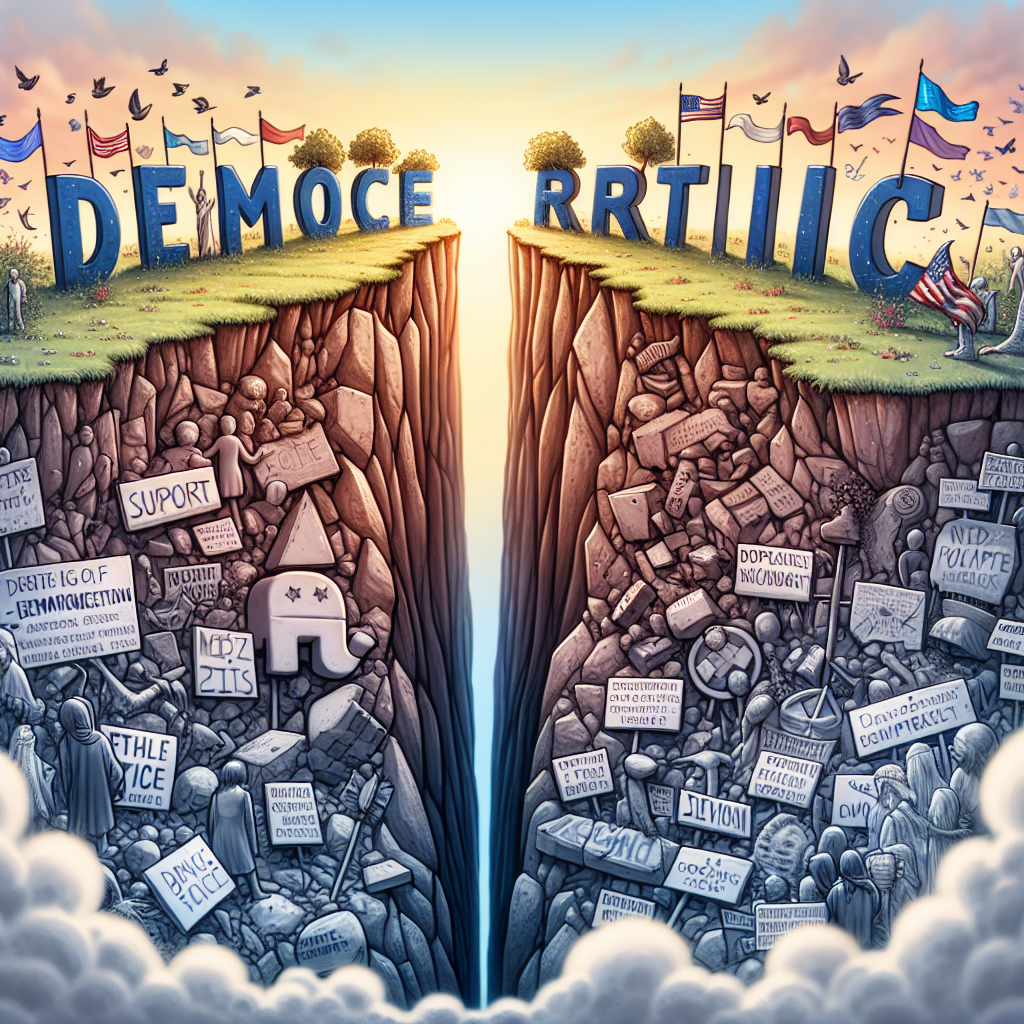 “Democratic Division Over Biden Sparks Controversy and Conspiracy Theories on the Right”