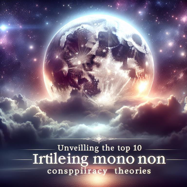 Unveiling the Top 10 Intriguing Moon Conspiracy Theories