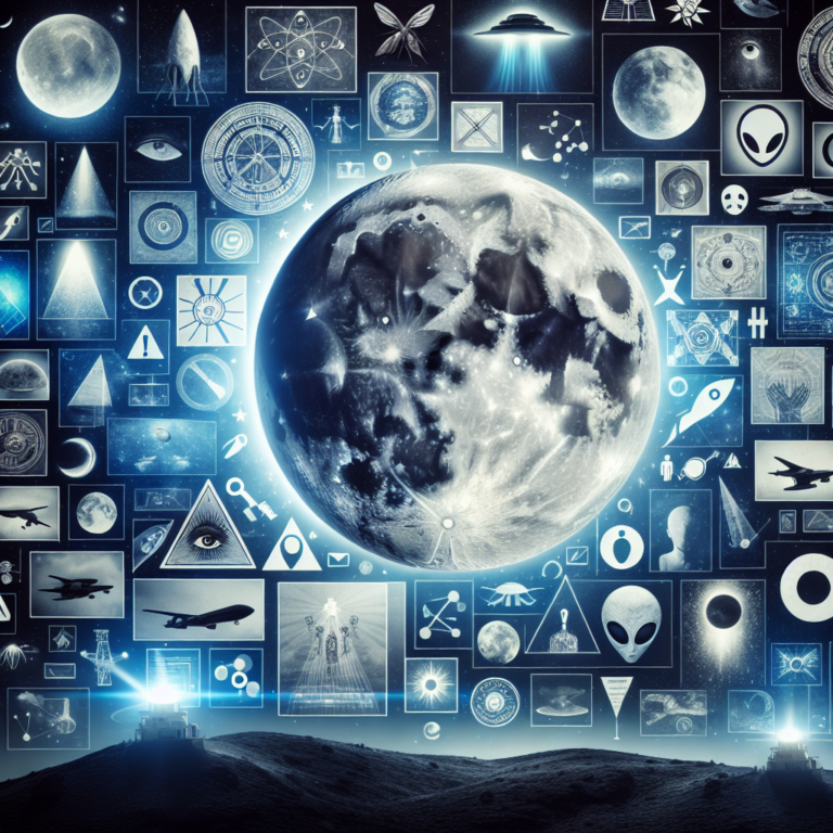 Unveiling the Top 10 Intriguing Moon Conspiracy Theories