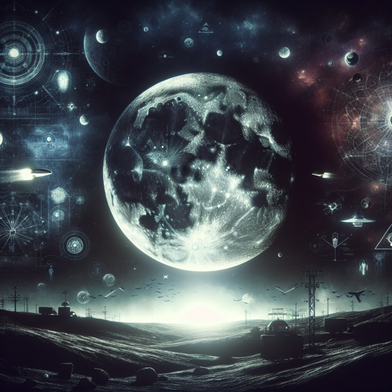 Unveiling the Top 10 Intriguing Moon Conspiracy Theories